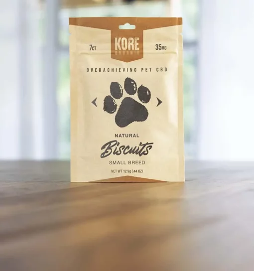 Canine or dog CBD biscuits