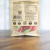 Pouch label of Kore cbd gummies ingredients