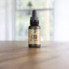 cbd tincture bottle peppermint