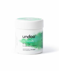 buy undoo refresh, a product designed to get you back in sync after time with cannabis. a Cannabis hangover solution.