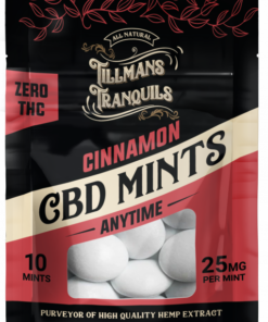 Tillmans cbd cinnamon mints, 25 mg