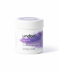 undoo THC and marijuana reset for high tolerance. A Cannabis hangover solution.