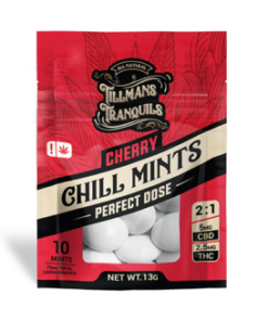 Cherry Chill CBD:THC mints