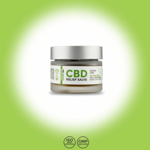 Absolute Nature CBD, Full Spectrum CBD Topical Salve – 500mg CBD