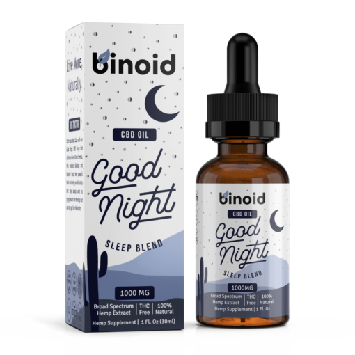 Binoid Good Night Sleep CBD and CBN Oil