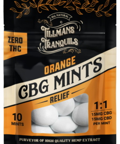 CBg-CBD relief mints - 10-pack.