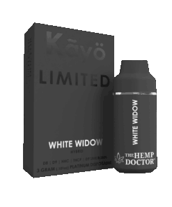 White Widow 3G Vape with THC Delta 8, Delta 9