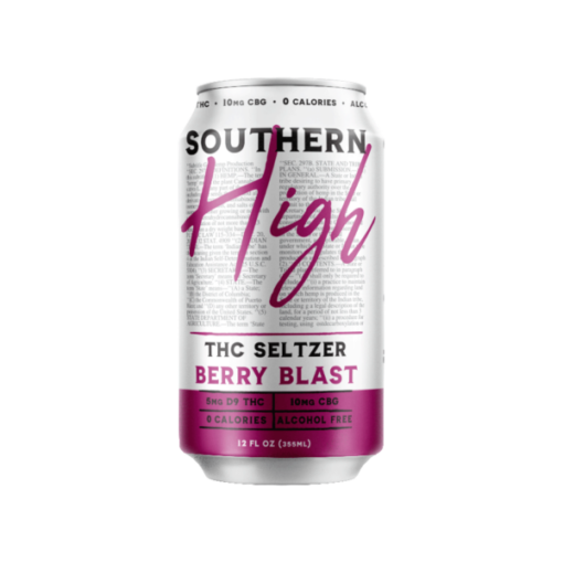 Southern high Delta 9 seltzer drink