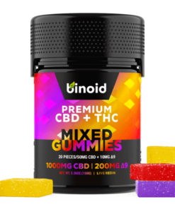 The best CBD + THC Premium Gummies Mixed Gummies