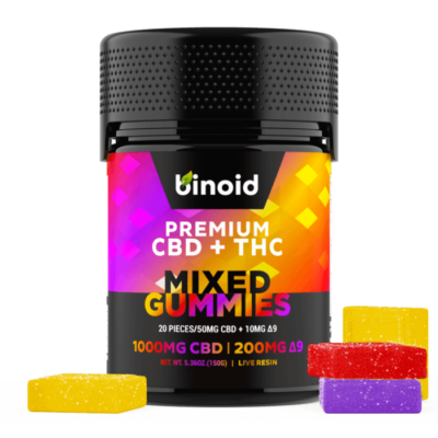 The best CBD + THC Premium Gummies Mixed Gummies