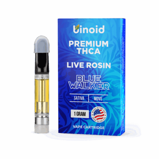 THCA Vape-live-rosin-binoid-pain-anxiety-sleep-insomnia-Blue Walker