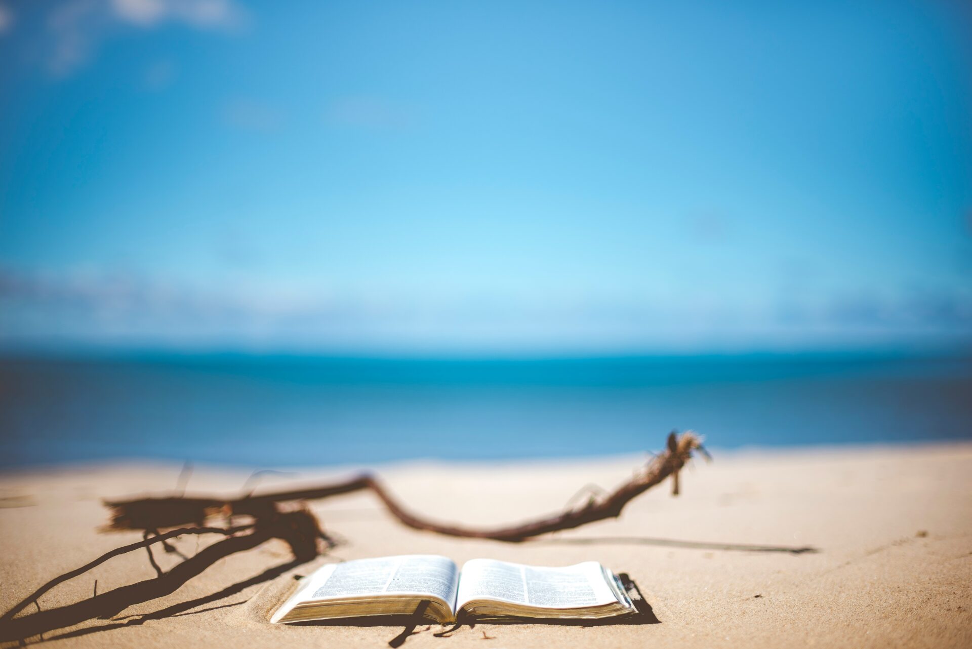 guide book on beach