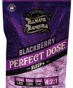 Blackberry THC CBD CBN Sleep Gummies by Tillmans Tranquils