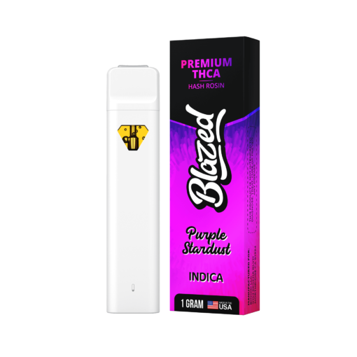 Strongest 1 Gram THCA Disposable indica vape with Hash Rosin