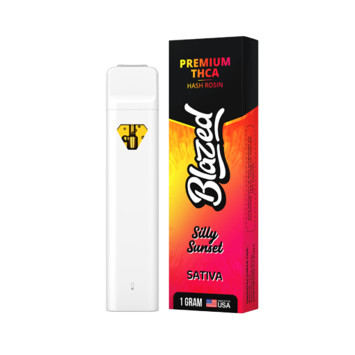 Strongest 1 Gram THCA Disposable sativa vape with Hash Rosin