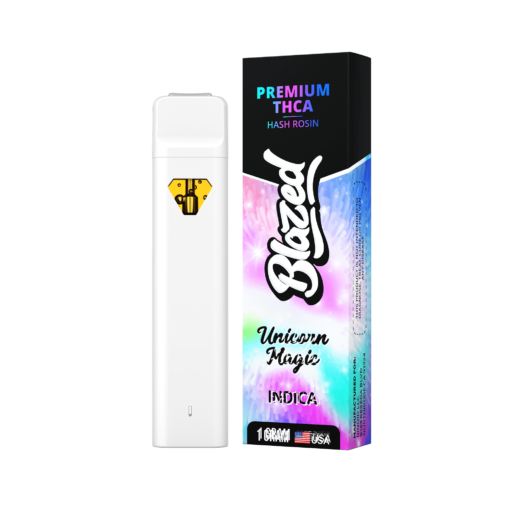 Strongest 1 Gram THCA Disposable indica vape with Hash Rosin