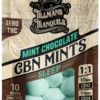 pack of tillmans CBD and CBD sleep mints, mint chocolate