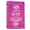 Delta 9 Extrax, all new vegan gummies in blueberry citrus burst, kiwi mixer and guavaberry fruit. 10 mg per gummy.