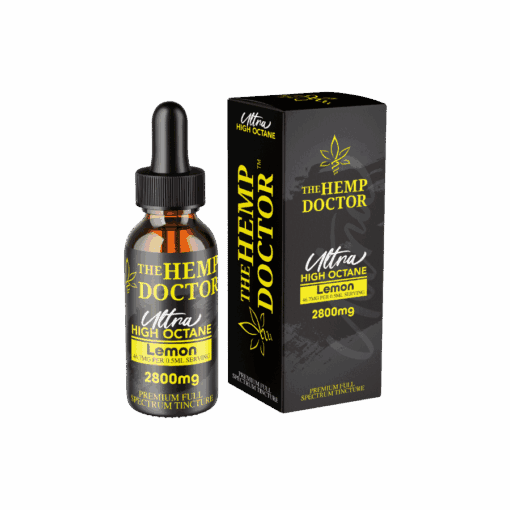 Full spectrum premium octane tincture 2800 mg lemon