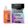 THCA Delta 9P 5 Gram Disposable Vape Blazed high potency hemp vape with live resin terpenes in Ugly Unicorn