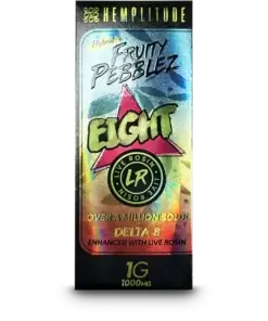 Hemplitude Fruity Pebblez 1000mg Delta 8 disposable vape