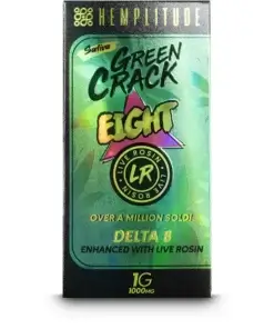 Hemplitude Green Crack 1000mg Delta 8 disposable vape