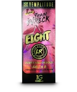 Hemplitude Trainwreck 1000mg Delta 8 disposable vape